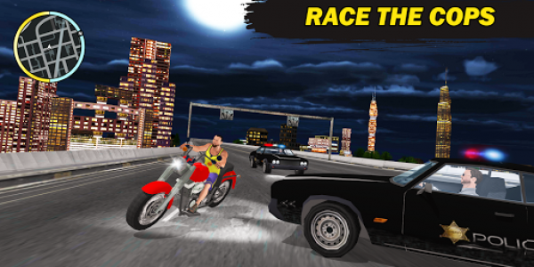 اسکرین شات بازی Mafia Gangster Vegas Bike Crime In miami 2
