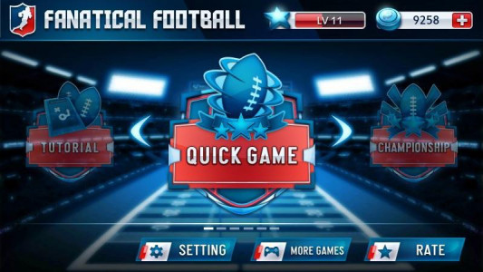 اسکرین شات بازی Fanatical Football 3