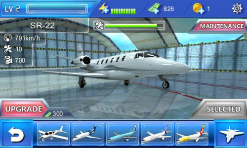 اسکرین شات 3 بازی Plane Simulator 3D