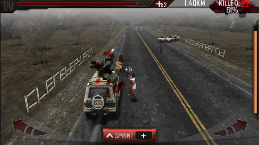 اسکرین شات بازی جاده زامبی کشی  | نسخه مود شده 4