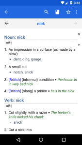 اسکرین شات 5 برنامه Dictionary - WordWeb