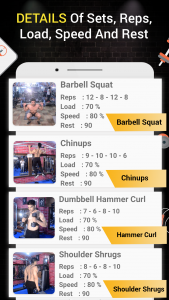 اسکرین شات برنامه Pro Gym Workout -Gym & Fitness 8