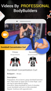 اسکرین شات برنامه Pro Gym Workout -Gym & Fitness 5