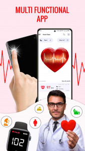 اسکرین شات برنامه Heart Rate Monitor BPM Tracker 3