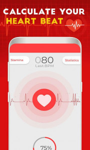 اسکرین شات برنامه Heart Rate Monitor Pulse Checker:  BPM Tracker 2