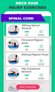 اسکرین شات برنامه Shoulder, neck pain relief: Stretching Exercises 3
