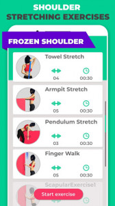 اسکرین شات برنامه Shoulder, neck pain relief: Stretching Exercises 8