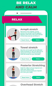 اسکرین شات برنامه Shoulder, neck pain relief: Stretching Exercises 6