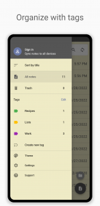 اسکرین شات 5 برنامه Inkpad Notepad & To do list