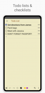 اسکرین شات برنامه Inkpad Notepad & To do list 3