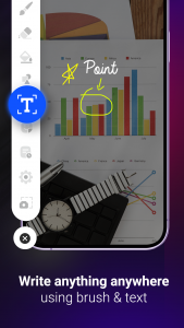اسکرین شات 3 برنامه Draw & Write on Any Screen