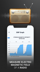 اسکرین شات 3 برنامه Phone EMF Detector