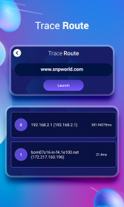 اسکرین شات 4 برنامه Network Tools: IP, Ping, DNS