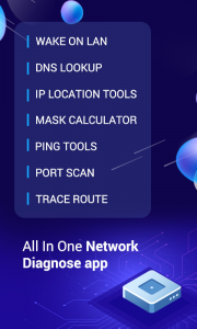 اسکرین شات برنامه Network Tools: IP, Ping, DNS 1
