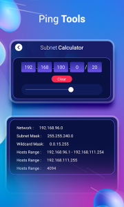 اسکرین شات 6 برنامه Network Tools: IP, Ping, DNS