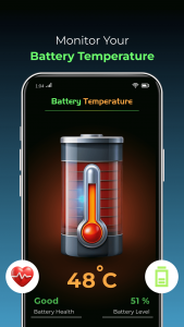 اسکرین شات 1 برنامه Mobile Thermometer