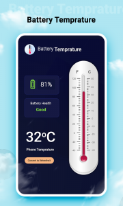 اسکرین شات برنامه Mobile Thermometer 1