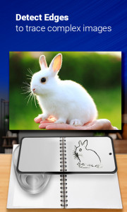 اسکرین شات 5 برنامه Draw : Trace & Sketch