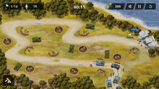 اسکرین شات بازی WWII Defense: RTS Army TD game 1