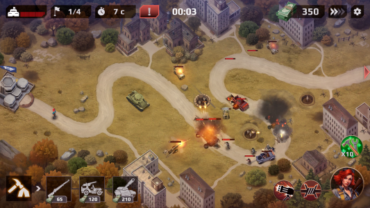 اسکرین شات بازی WWII Defense: RTS Army TD game 3