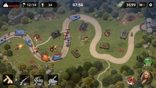 اسکرین شات بازی WWII Defense: RTS Army TD game 1