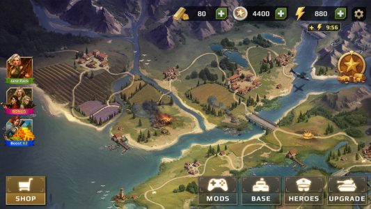 اسکرین شات 4 بازی WWII Defense: RTS Army TD game