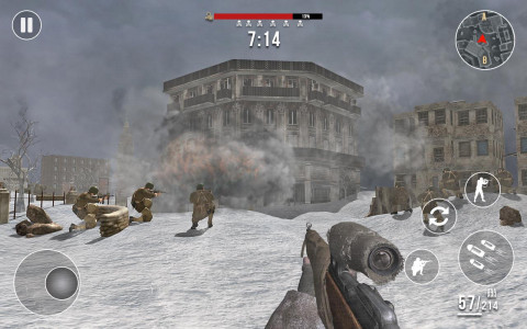 اسکرین شات بازی World War 2 Gun Games Offline 2