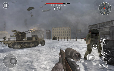 اسکرین شات بازی World War 2 Gun Games Offline 6