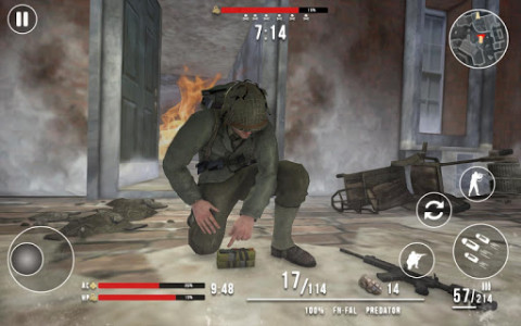 اسکرین شات بازی World War Games Offline: WW2 3