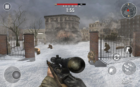 اسکرین شات بازی World War 2 Gun Games Offline 5