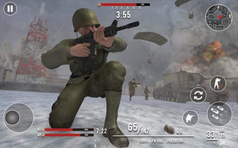 اسکرین شات 7 بازی World War 2 Gun Games Offline