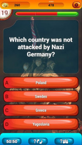 اسکرین شات بازی World War 2 Free Quiz 4