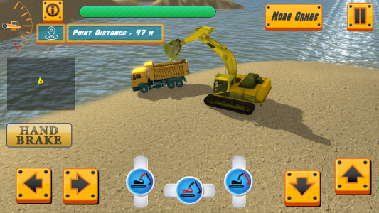 اسکرین شات بازی River Sand Excavator Simulator 1