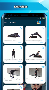 اسکرین شات برنامه Stretching Exercises Flexibility By Gym Fitness 1