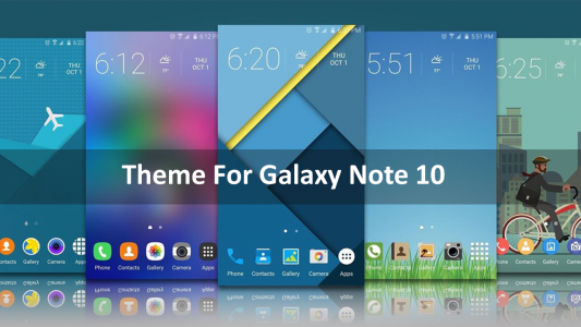 اسکرین شات برنامه Theme For Galaxy Note 10 3