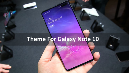 اسکرین شات برنامه Theme For Galaxy Note 10 4