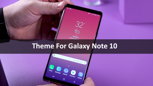 اسکرین شات برنامه Theme For Galaxy Note 10 1