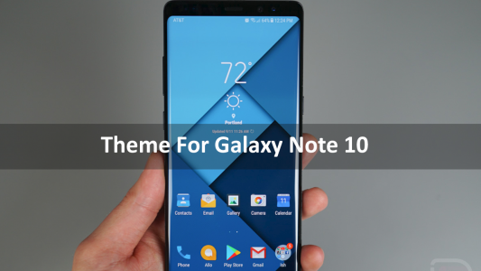اسکرین شات برنامه Theme For Galaxy Note 10 5