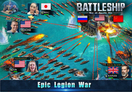 اسکرین شات بازی Battleship: Legion War of Pacific Rim 3