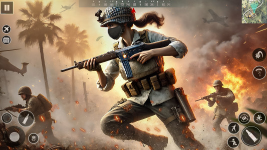 اسکرین شات 4 بازی World War 2 Frontline Commando