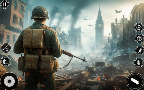 اسکرین شات 4 بازی World War 2 Frontline Commando