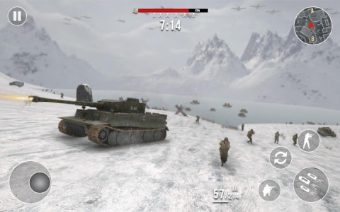 اسکرین شات بازی World War 2 Frontline Heroes: WW2 Commando Shooter 6