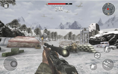 اسکرین شات بازی World War 2 Frontline Heroes: WW2 Commando Shooter 3