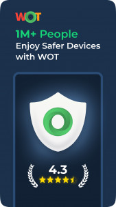 اسکرین شات برنامه WOT Mobile Security Protection 1