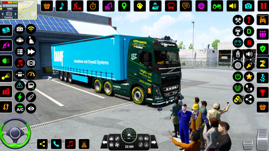 اسکرین شات بازی Euro Truck Driving- Truck Game 1