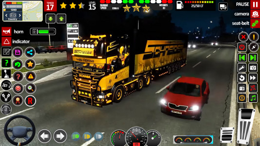 اسکرین شات بازی Euro Truck Driving- Truck Game 3