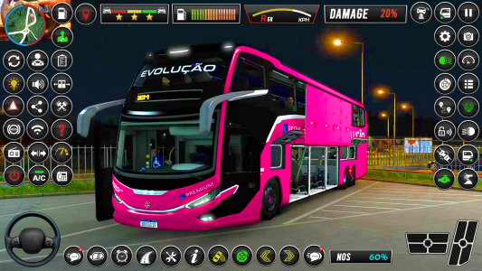 اسکرین شات بازی City Coach Bus Simulator Game 4