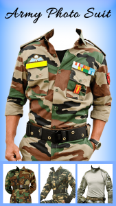 اسکرین شات برنامه Commando Photo Suit 2