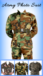 اسکرین شات برنامه Commando Photo Suit 1