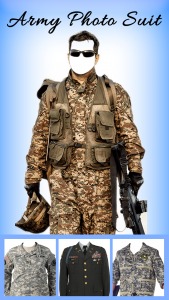 اسکرین شات برنامه Commando Photo Suit 5